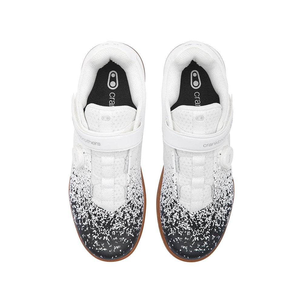 Crank Brothers Shoes Mallet BOA LE Black/White Splatter Clipless SPD