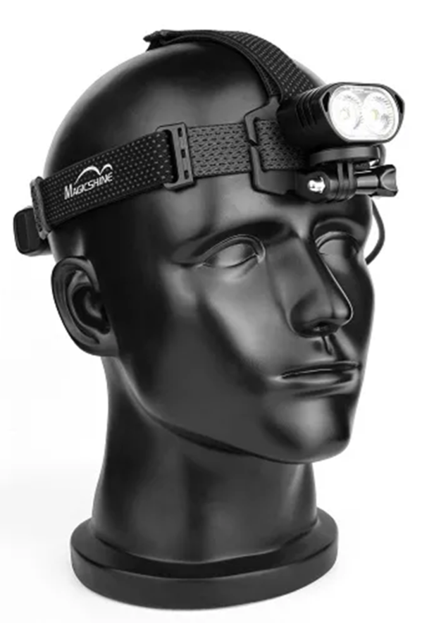 Magicshine MOH55 Pro 4000 Lumens Headlamp with MS-MJ-6118 Battery