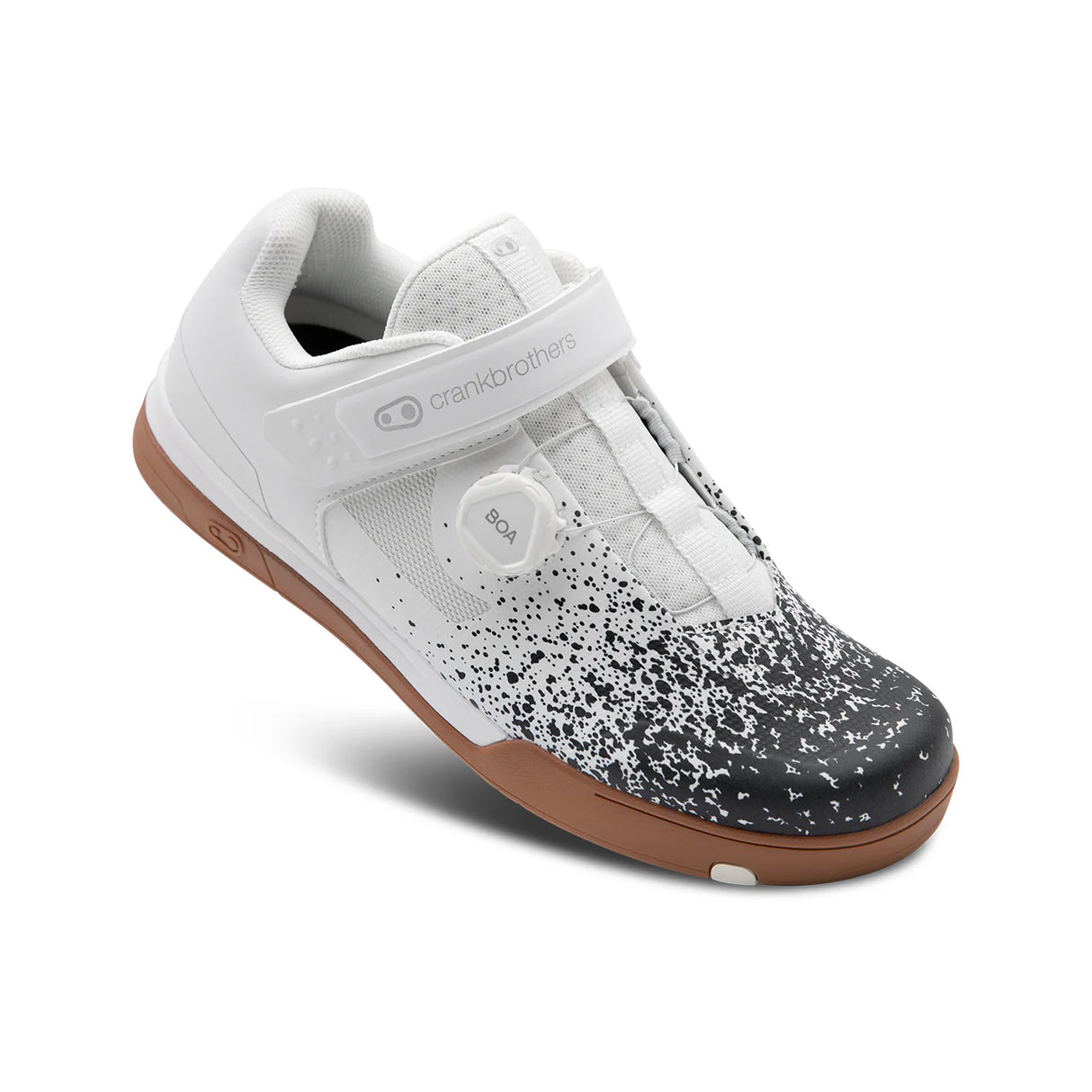 Crank Brothers Shoes Mallet BOA LE Black/White Splatter Clipless SPD