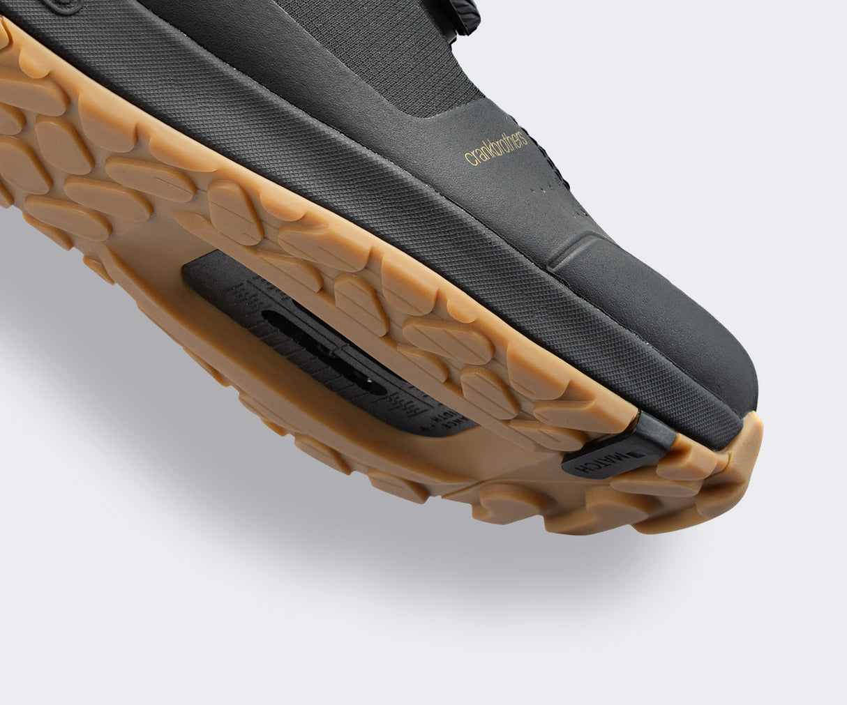 Crank Brothers Shoes Mallet Trail BOA Black/Gold/Gum Clipless SPD