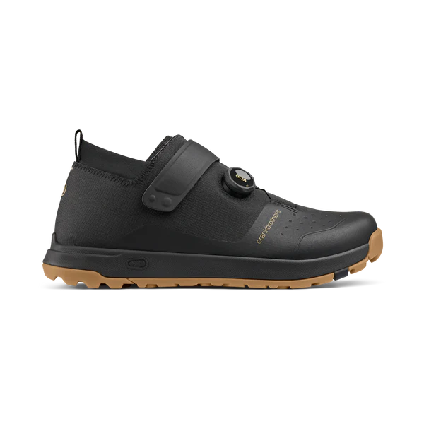 Crank Brothers Shoes Mallet Trail BOA Black/Gold/Gum Clipless SPD