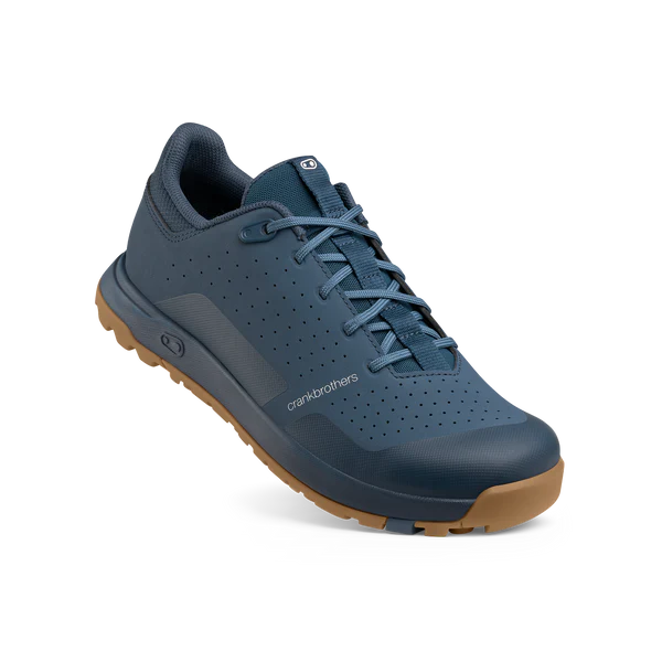 Crank Brothers Shoes Mallet Trail Lace Blue/Gum Clipless SPD