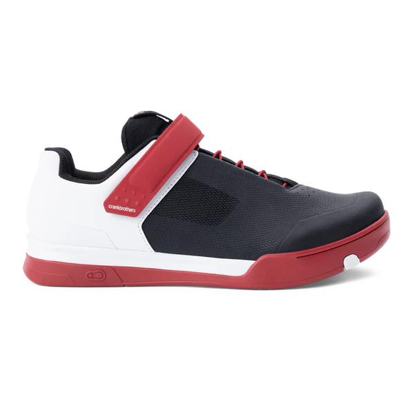 Crank Brothers Shoes Mallet Speedlace Black/Red/White Clipless SPD