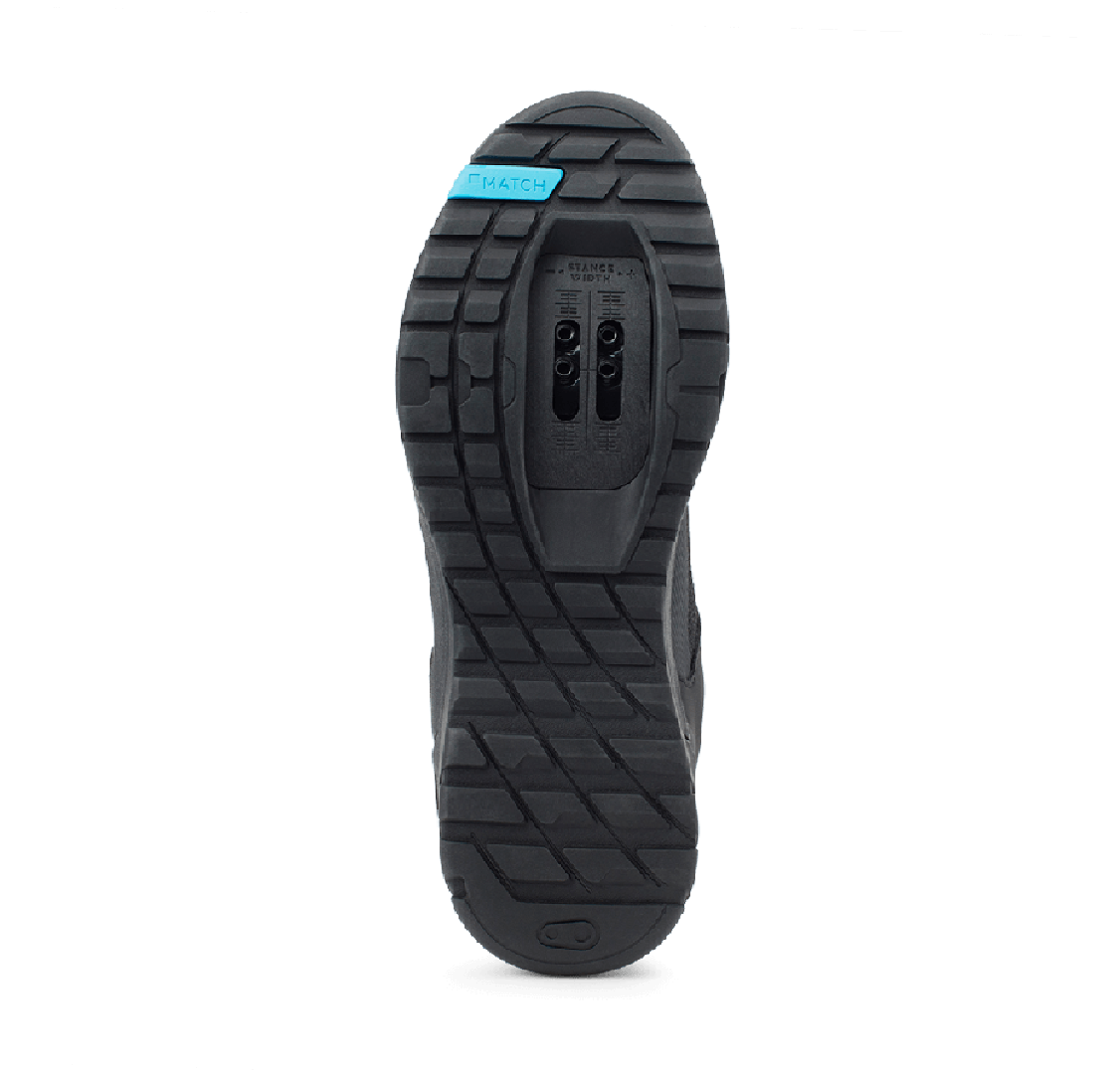 Crankbrothers Shoes Mallet Enduro Lace - Black/Blue Clipless SPD