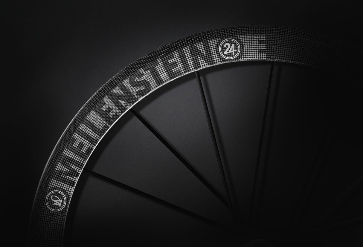 Lightweight Meilenstein C 24E Schwarz Edition Clincher Road Wheelset (Campag)