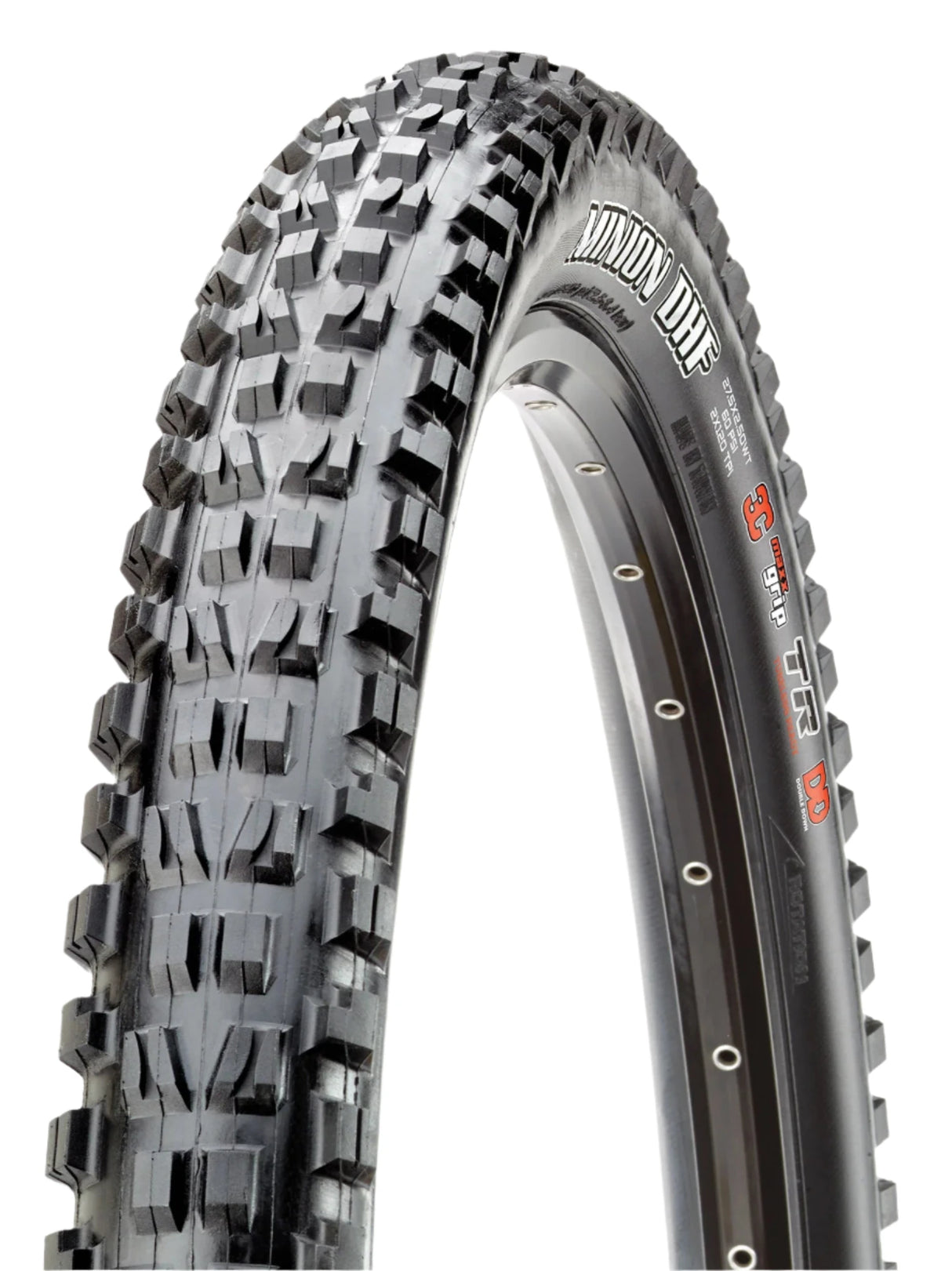 Maxxis MINION DHF 29 X 2.50 3C GRIP DH TR E-MTB FOLD 60X2TPI E-50 TYRE