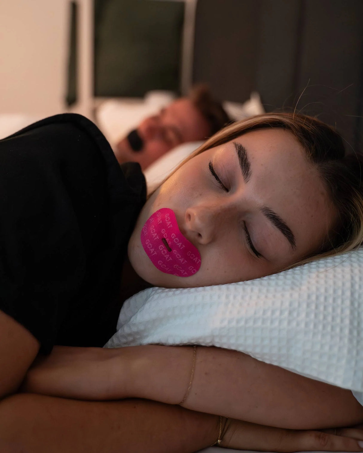 GOAT Pink Mouth Tape with Slit