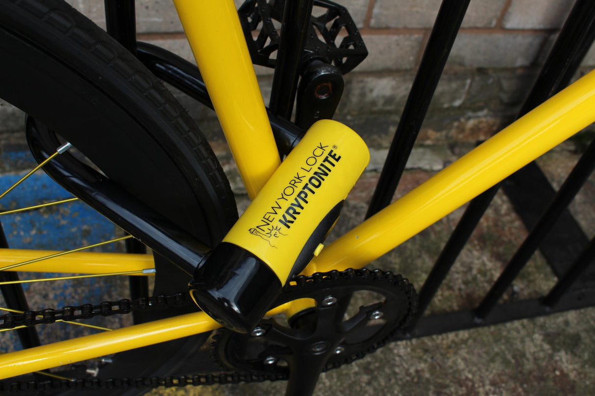Kryptonite New York Fahgettaboudit 83x152mm/18mm U-Lock Yellow