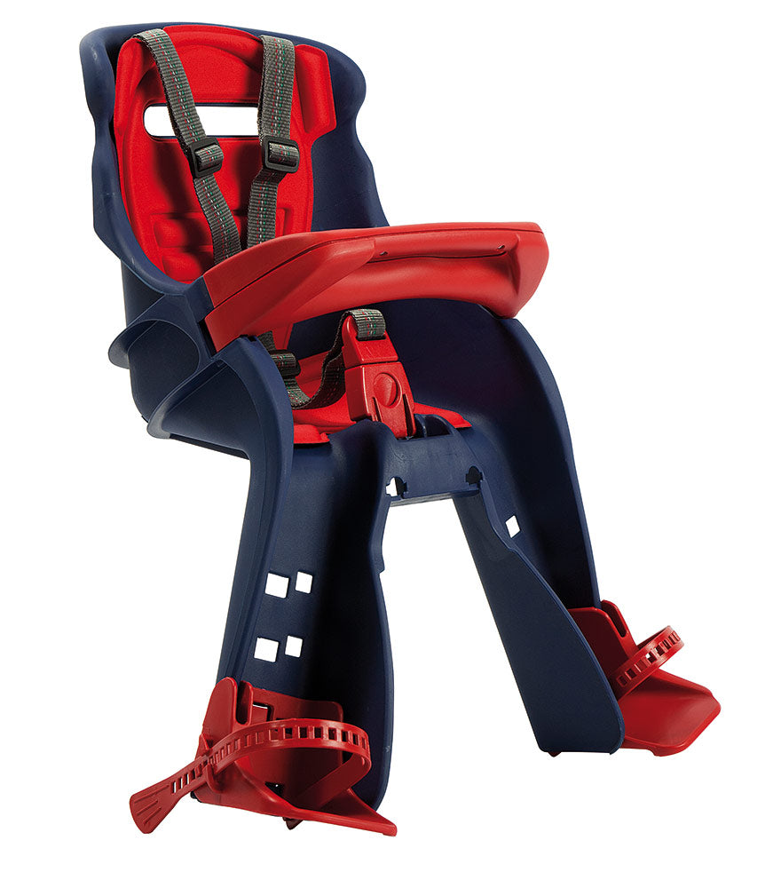 OK Baby Orion Front Baby Seat Inc Bracket - Blue/Red
