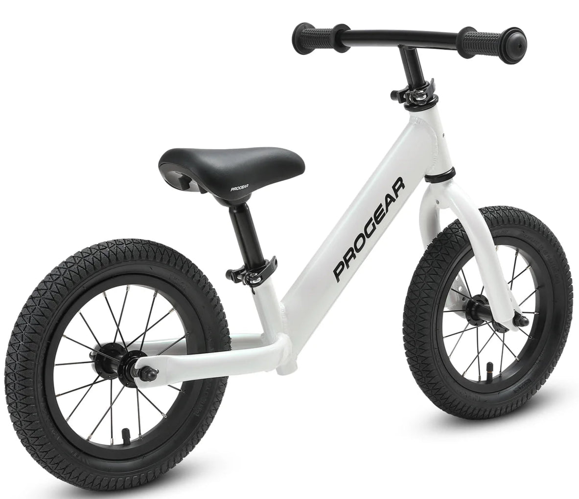 Progear DuraLite 12" Kids Balance Bike - Pearl White