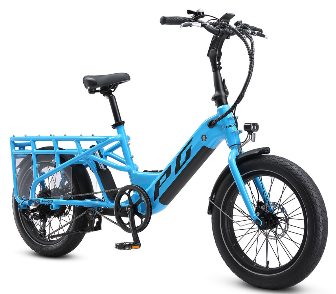 Progear E-Moover Electric Cargo Bike - Blue