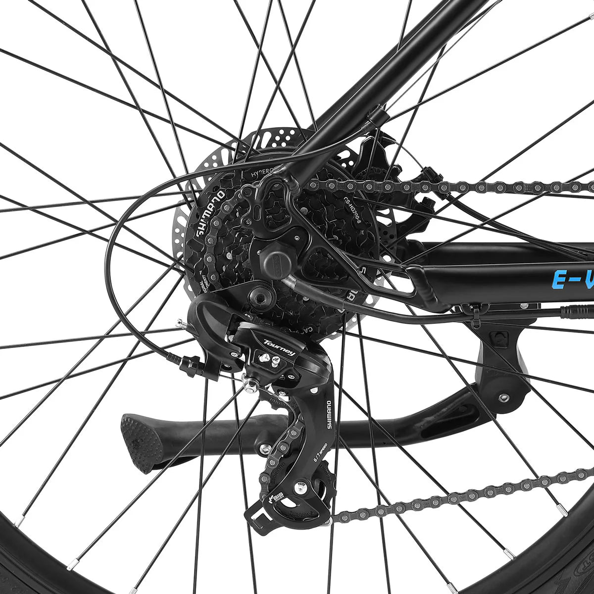Progear E-Vantage 27.5 18" MTB E-Bike Black Shadow