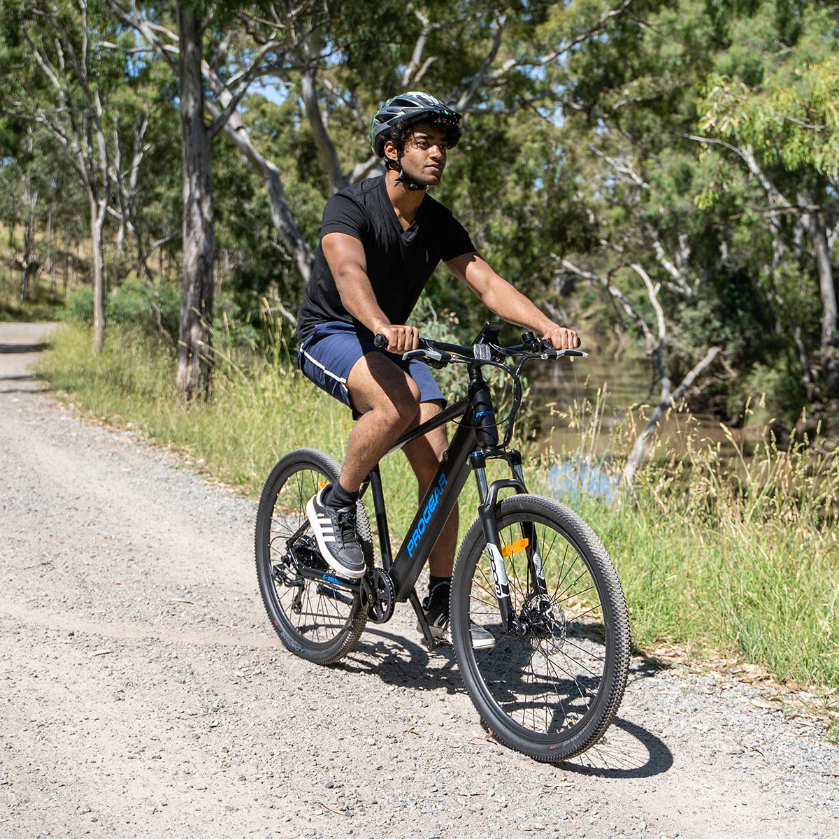 Progear E-Vantage 27.5 18" MTB E-Bike Black Shadow