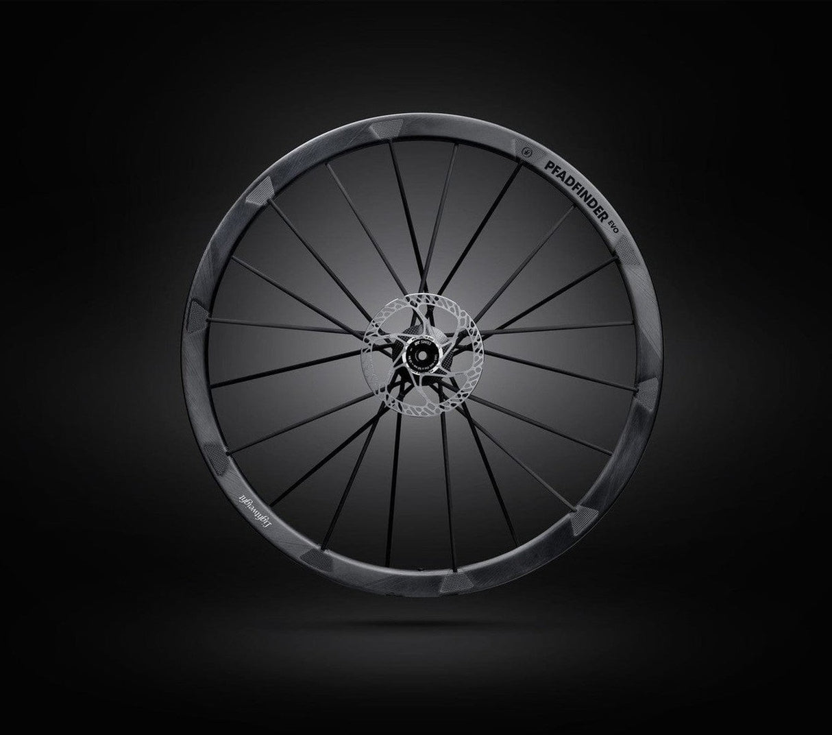 Lightweight Pfadfinder Evo Schwarz Edition Gravel Disc Wheelset