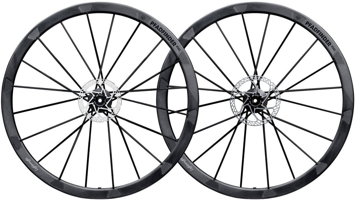 Lightweight Pfadfinder Evo Standard Edition Gravel Disc Wheelset (Shimano)