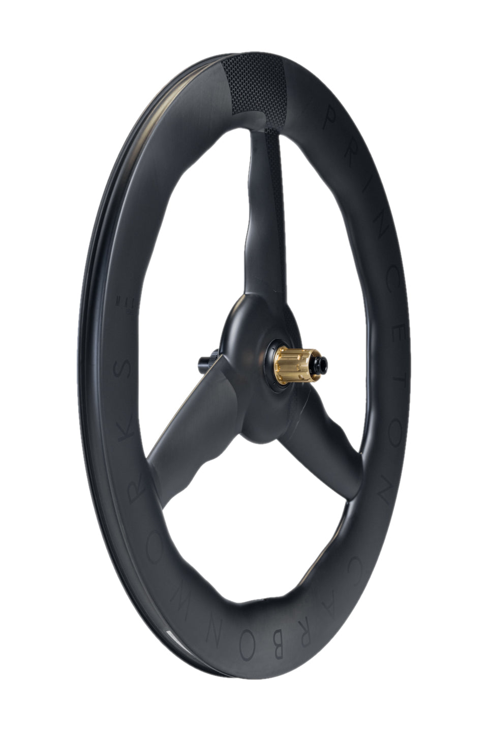 Princeton Mach 7580 V2 Tri Spoke DB Rear Wheel Black (Shimano) Pre-Order