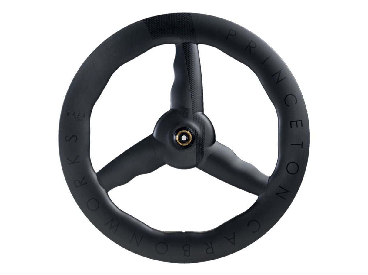 Princeton Mach 7580 V2 Tri Spoke DB Rear Wheel Black (Shimano) Pre-Order