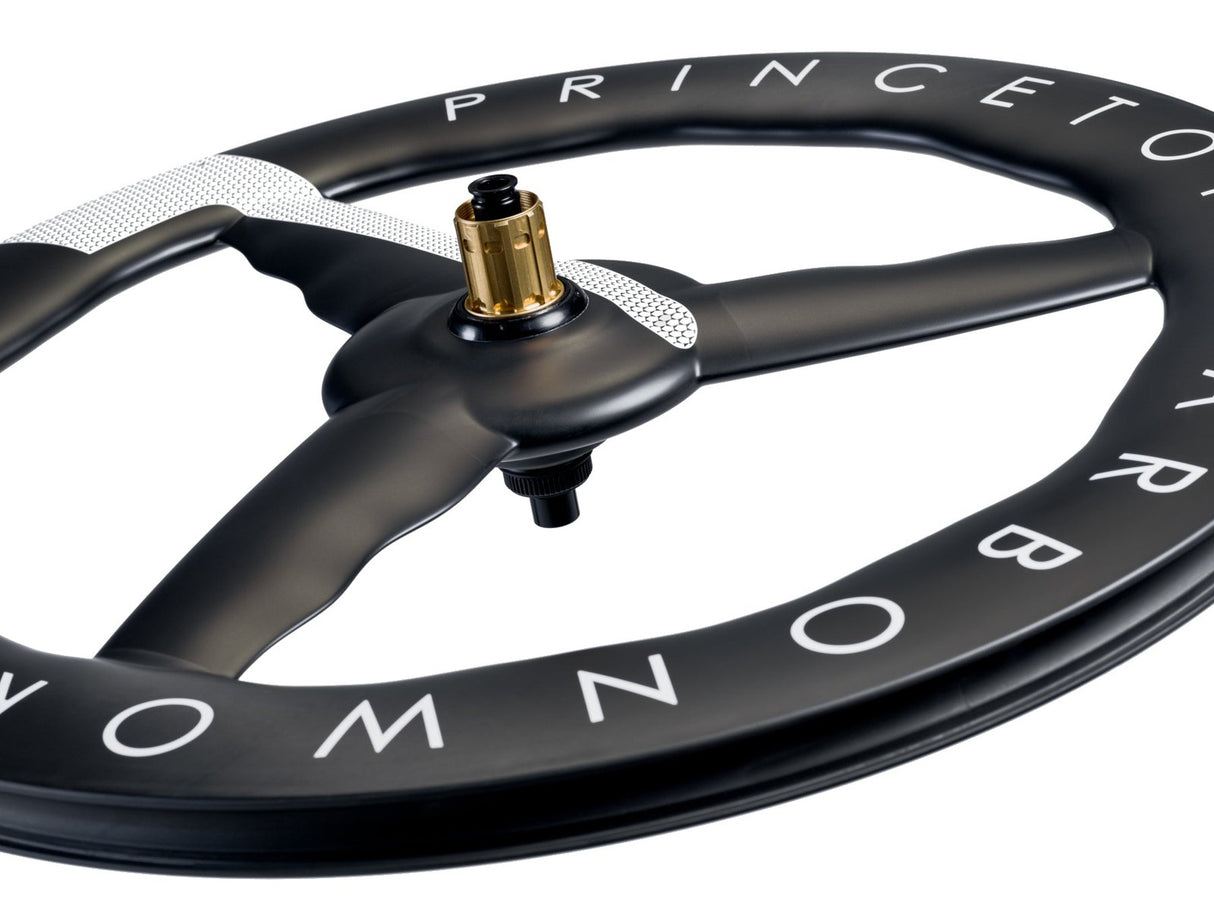 Princeton Mach 7580 V2 Tri Spoke DB Rear Wheel White (Shimano) Pre-Order