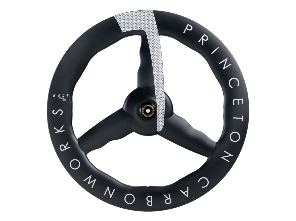 Princeton Mach 7580 V2 Tri Spoke DB Rear Wheel White (Shimano) Pre-Order