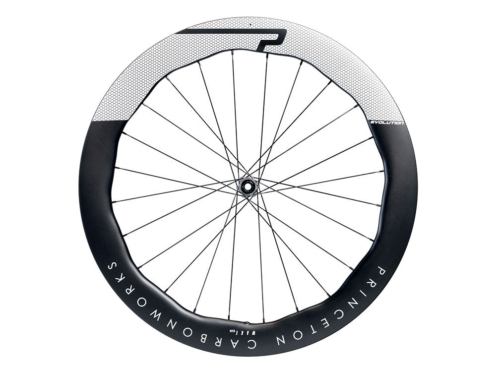 Princeton WAKE 6560 Evo White Ind DB Wheelset Matte Black (XDR)