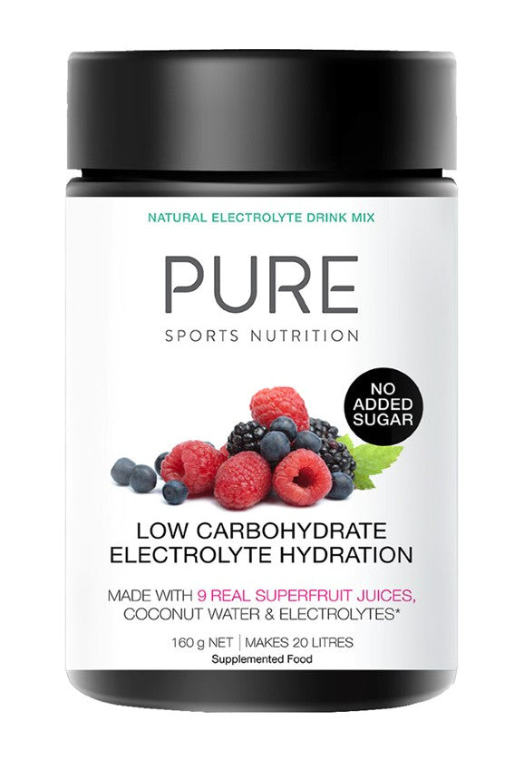 Pure Electrolyte Hydration Drink 160g Low Carb Superfruits