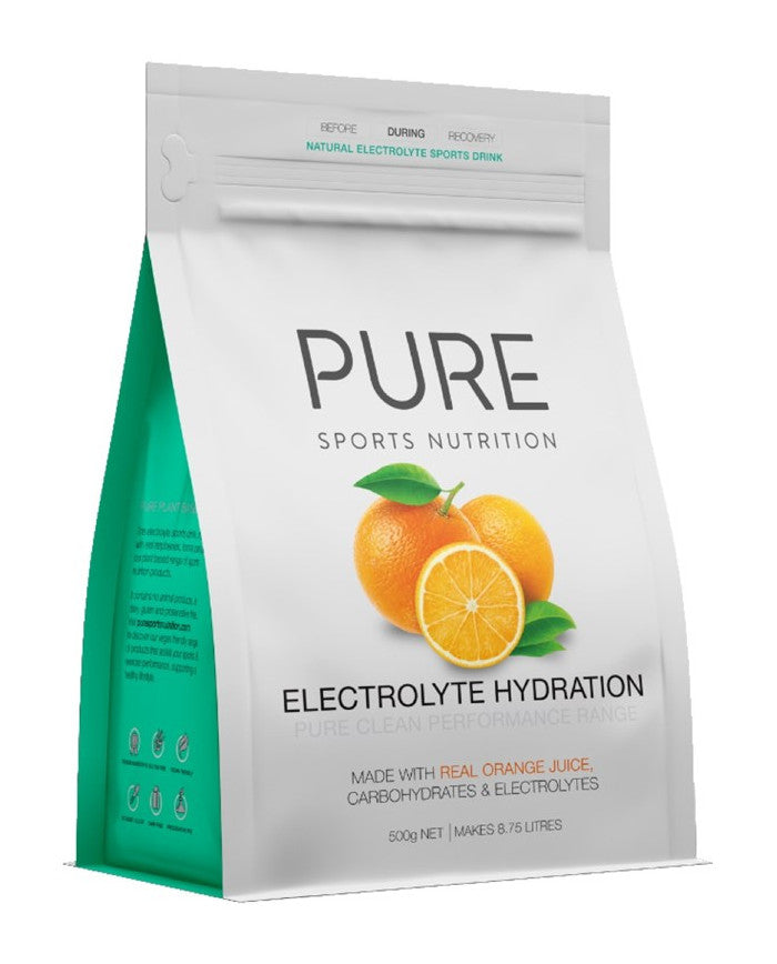 Pure Electrolyte Hydration 500g Drink Orange