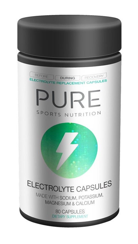 Pure Electrolyte Replacement Capsules (80 caps per Bottle)
