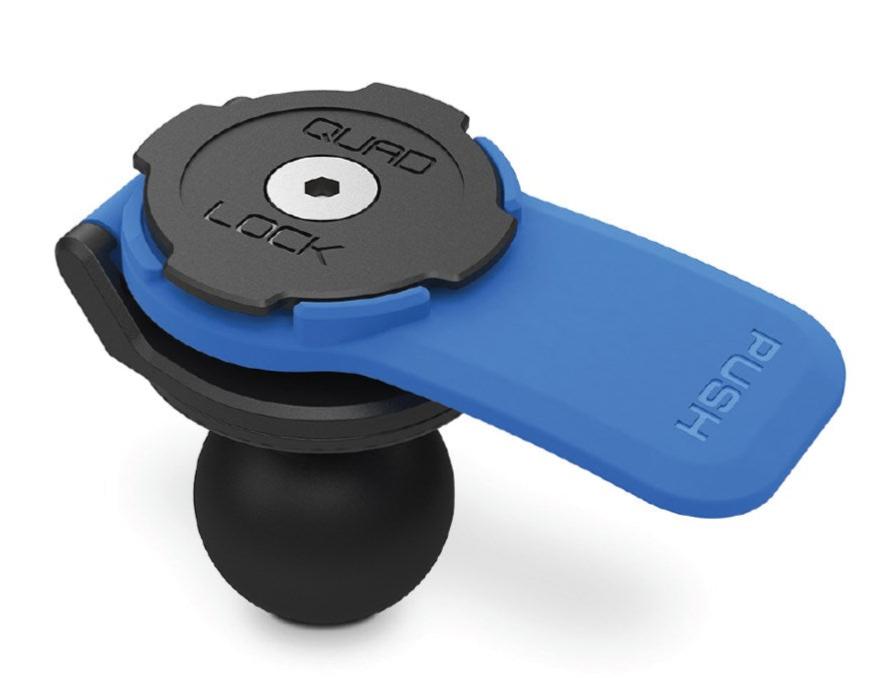 Quad Lock 1" Ball Adaptor Mount Version 2