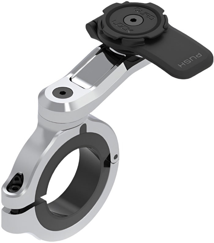 Quad Lock Motorcycle Handlebar Mount Chrome Pro Large