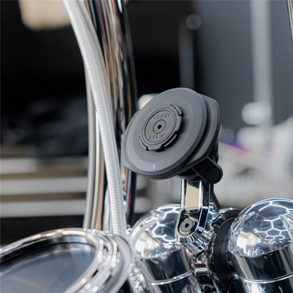 Quad Lock Motorcycle Handlebar Mount Chrome Pro Large