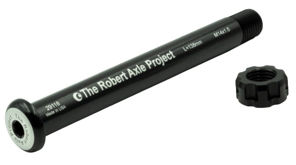 Robert Axle Project Lightning Front 15mm x 138mm M14 x 1.5 Axle for Focus R.A.T Road Bikes