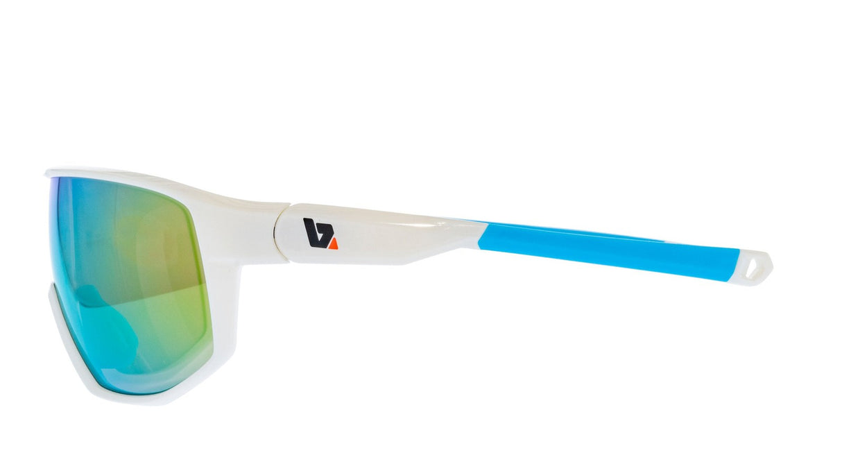 BZ Optics RST White/Blue HD Mirror Glasses