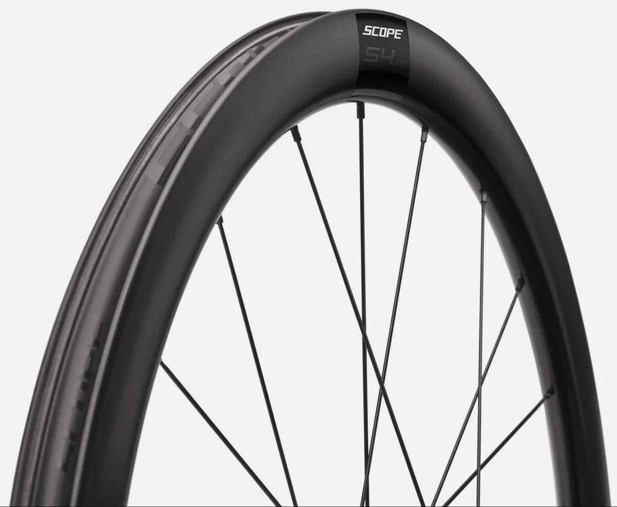 Scope S4 Rim Brake Black Shimano HG Road Wheelset