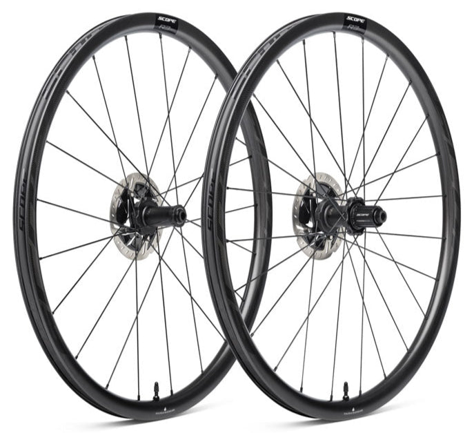 Scope R3.A Disc Brake Black Shimano HG All-Road Wheelset