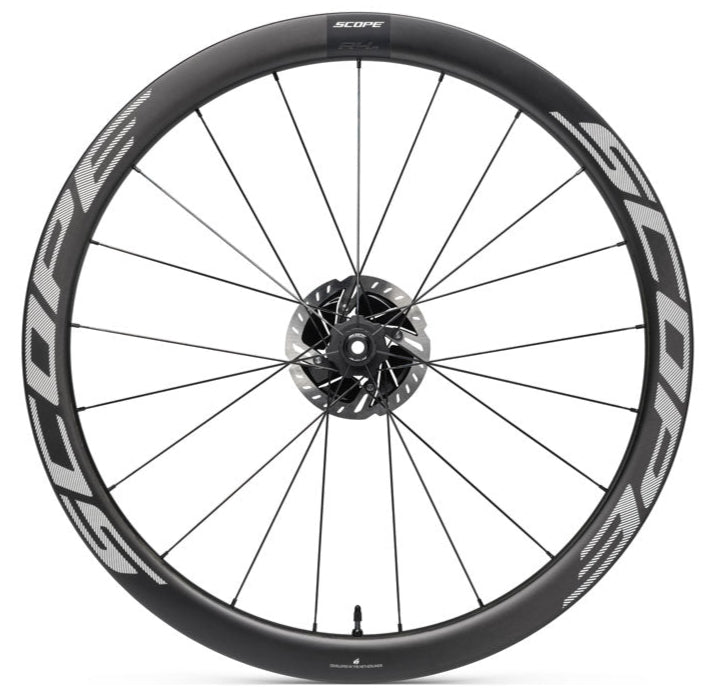 Scope R4.A Disc Brake White Shimano HG All-Road Wheelset