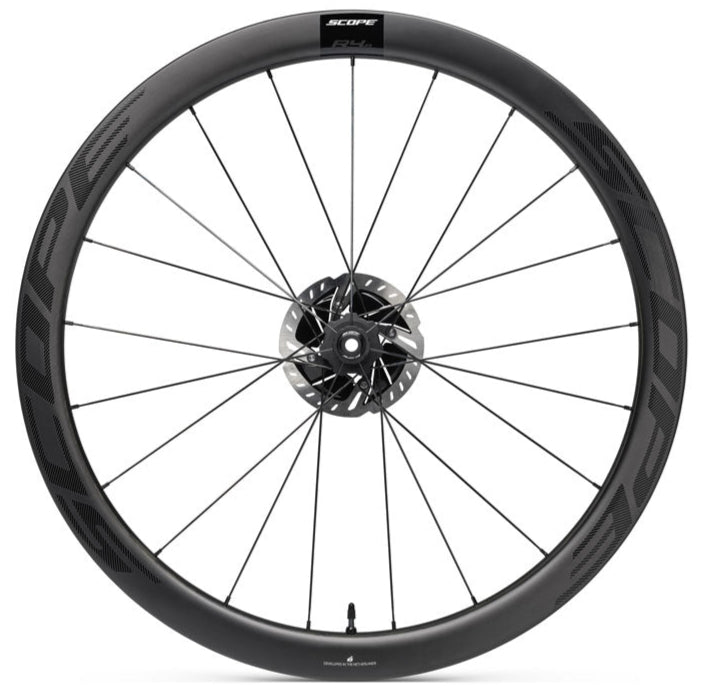 Scope R4.A Disc Brake Black Shimano HG All-Road Wheelset