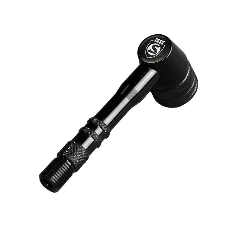 Silca Pump Floor Chuck Presta Disc Adapter Al Blk
