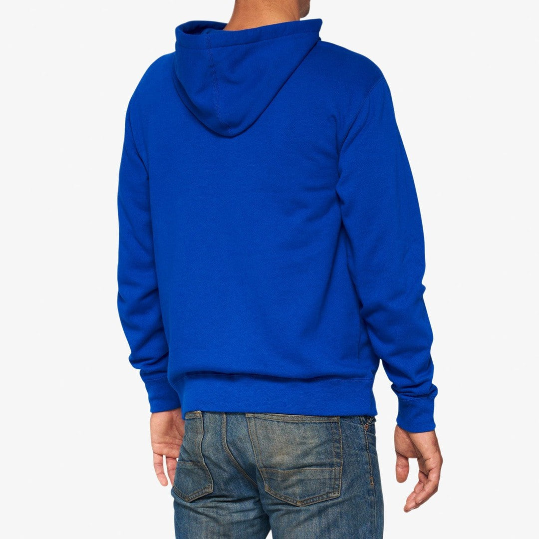 100 Percent OFFICIAL Fleece Zip Hoodie Royal