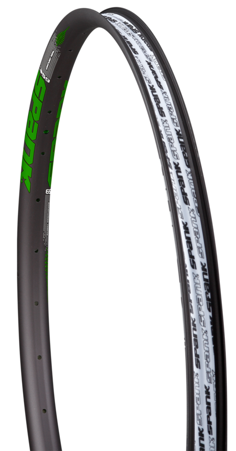 Spank 359 Vibrocore Rim 27.5in 32H Black/Green