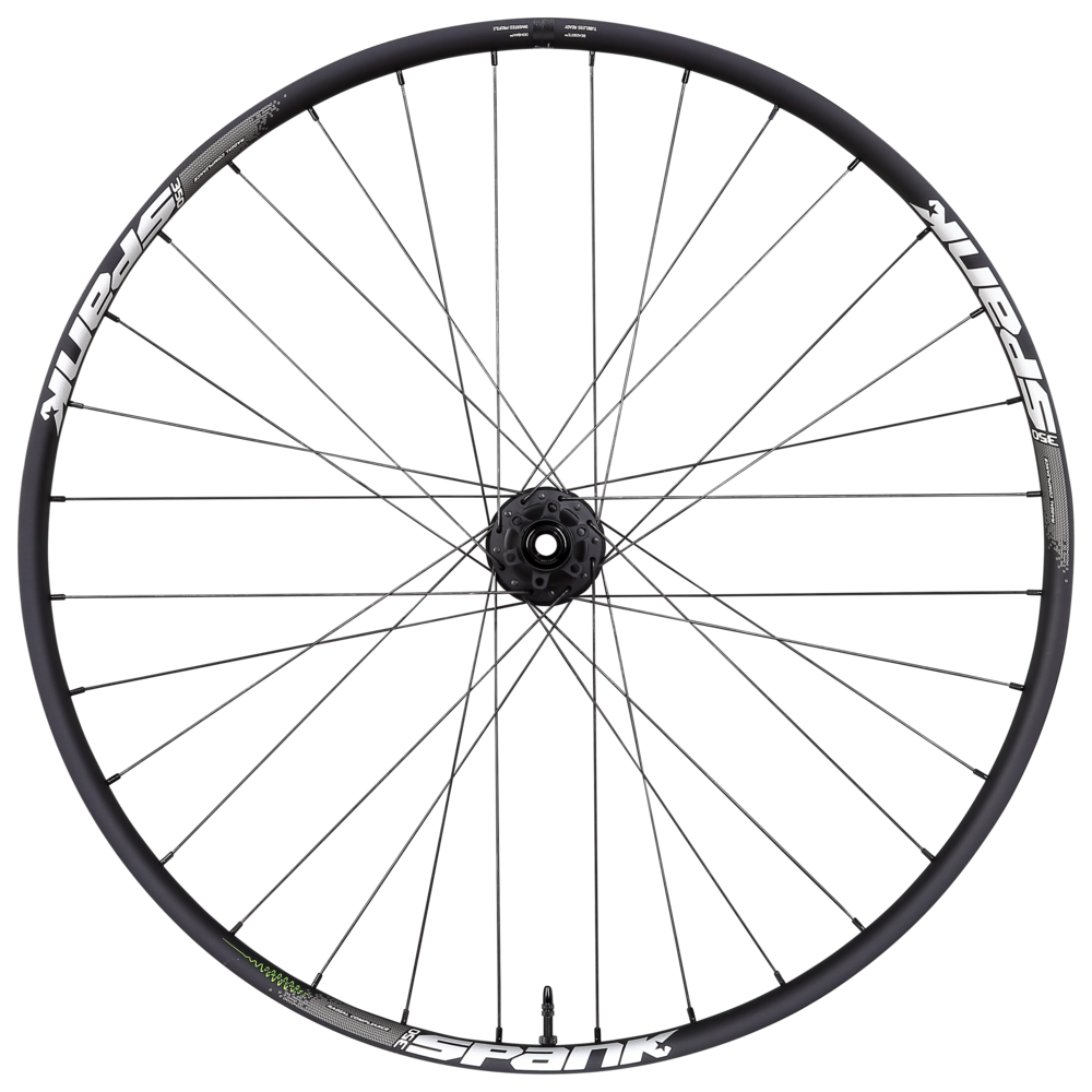 Spank Hex 350 Vibrocore Boost Rear Wheel 27.5in 32H 148mm Black (without freehub body)