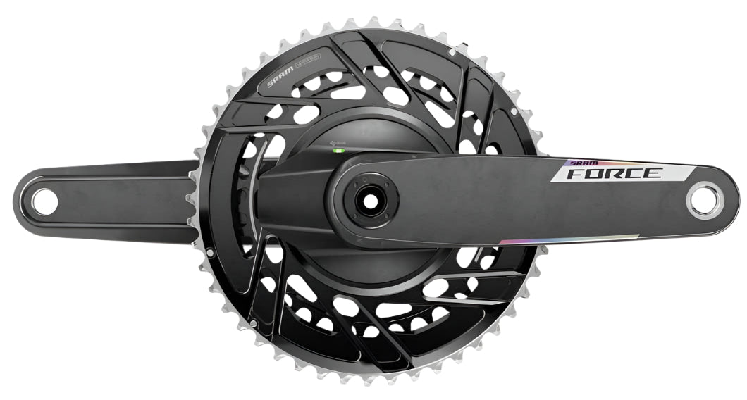 SRAM Force AXS E1 DUB Crankset w/ Power Meter Spider 50/37T Thread Mount (BB Not Included)