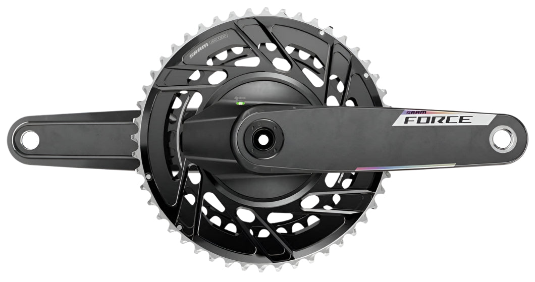 SRAM Force AXS E1 DUB Crankset w/ Power Meter Spider 50/37T Thread Mount (BB Not Included)