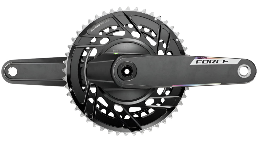 SRAM Force AXS E1 DUB Crankset w/ Power Meter Spider 50/37T Thread Mount (BB Not Included)