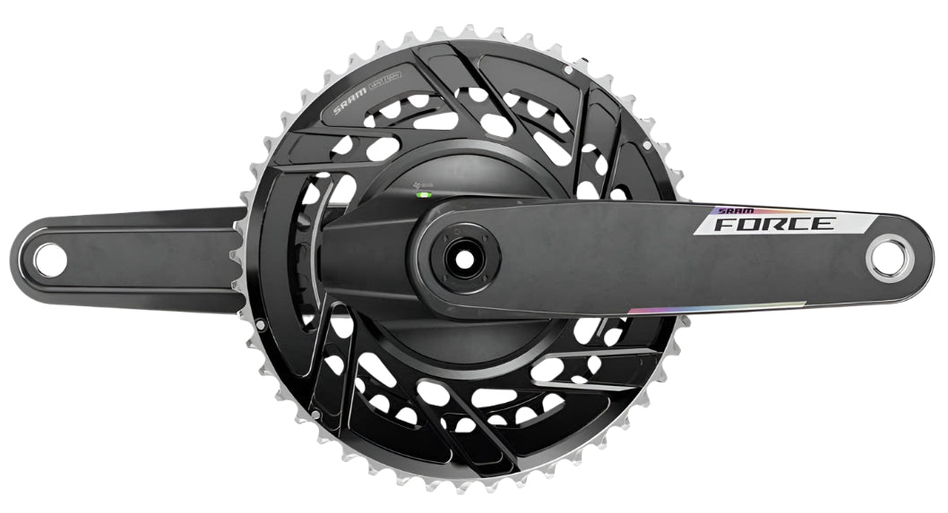 SRAM Force AXS E1 DUB Crankset w/ Power Meter Spider 50/37T Thread Mount (BB Not Included)