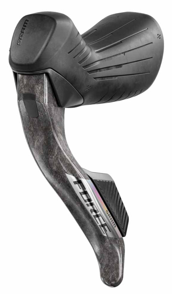 SRAM Force AXS E1 Rear Hydraulic Disc Brake/Left Shifter 1800mm Flat Mount (Rotor Sold Separately)