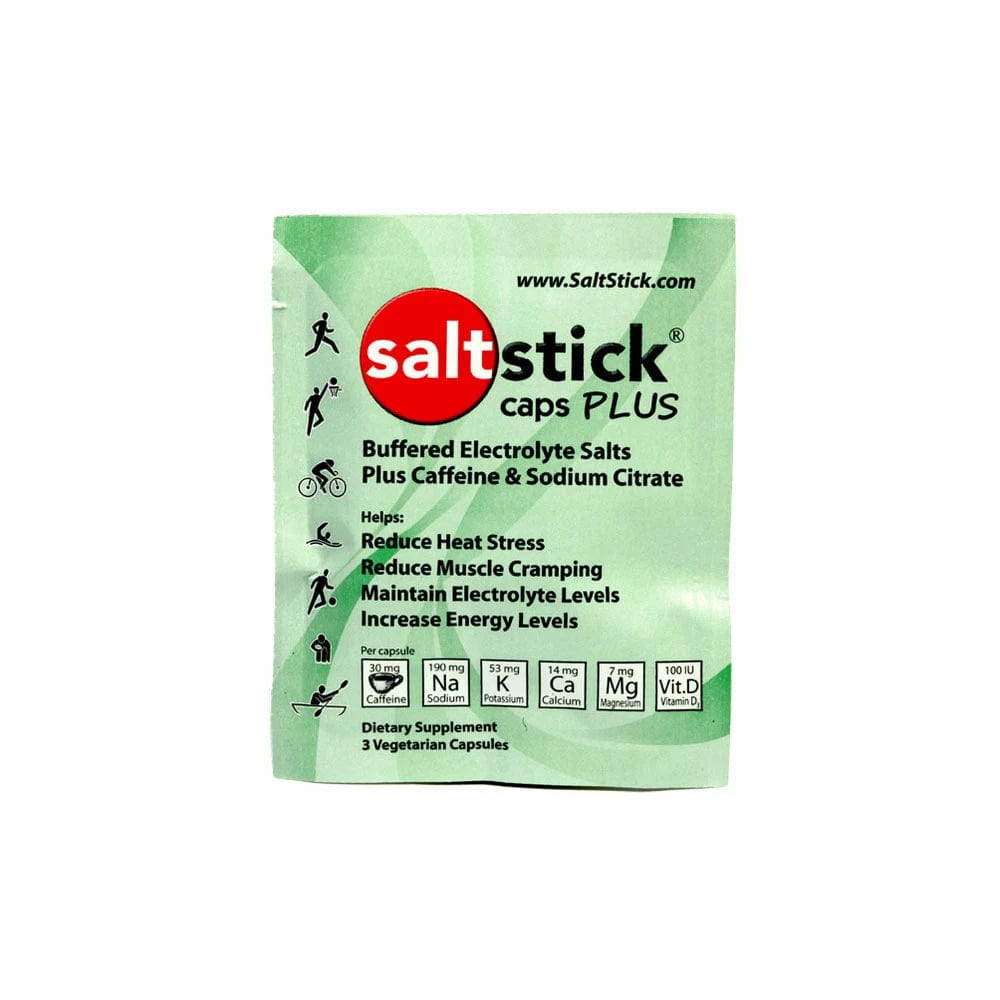 SaltStick Buffered Electrolyte Salts Plus Caffeine and Sodium Citrate - 3 capsules