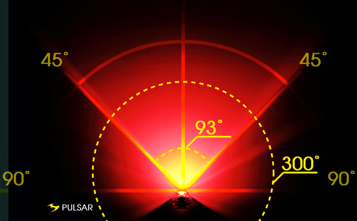 Moon Nova 80 Lumen and Pulsar 25 Lumen Battery Light Set