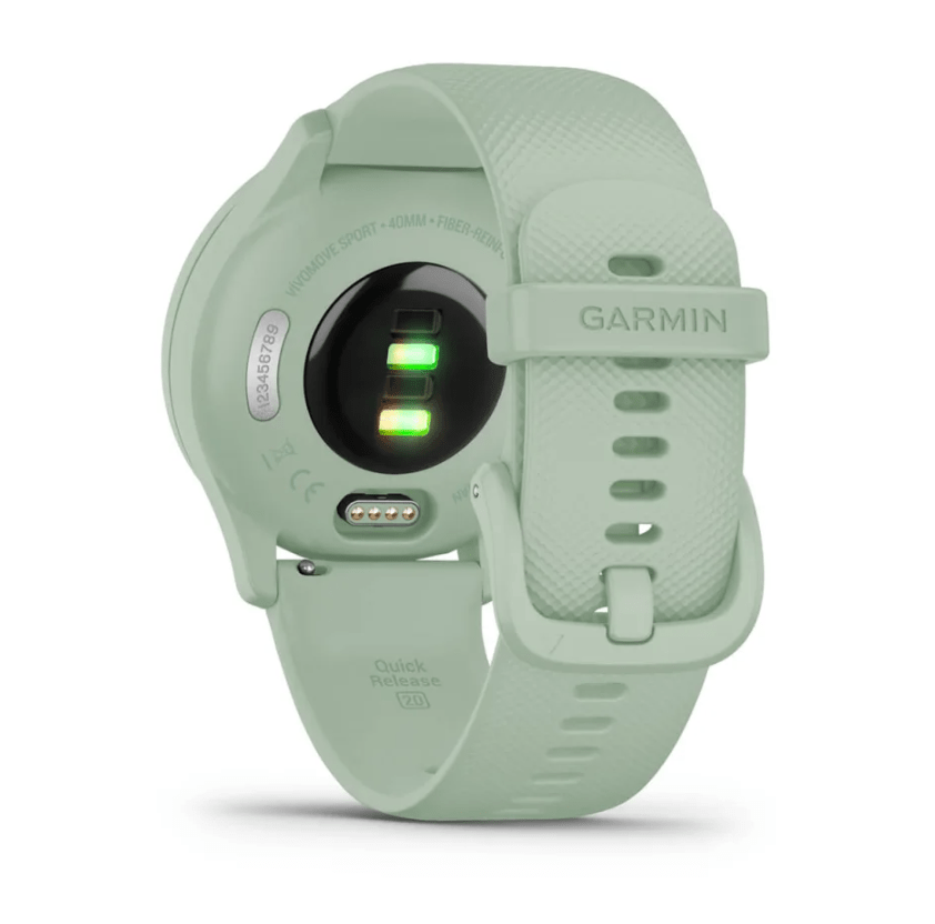Garmin vivomove Sport, Cool Mint Case