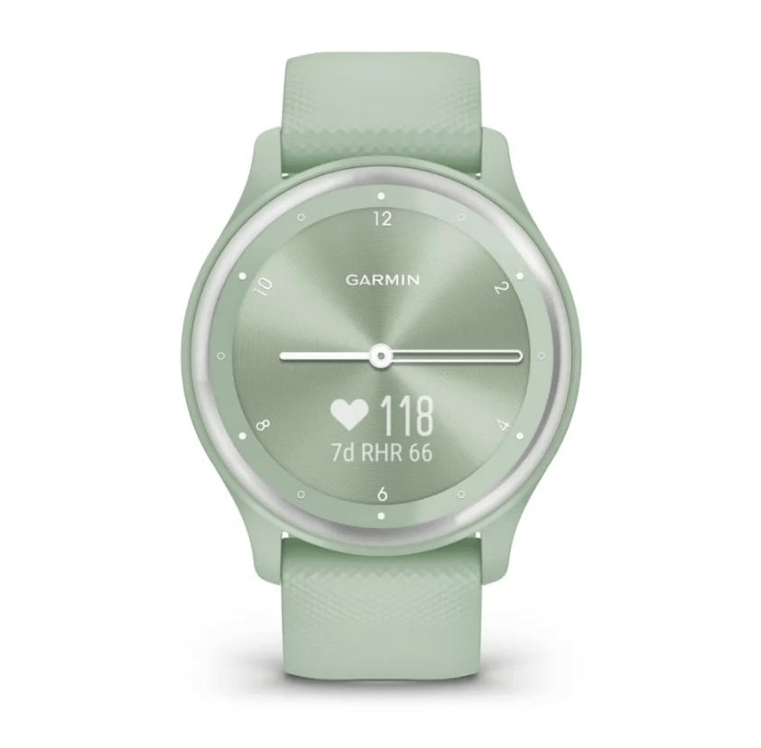 Garmin vivomove Sport, Cool Mint Case
