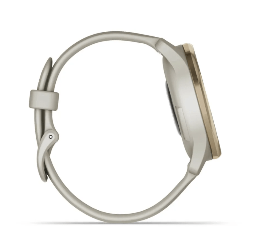 Garmin vívomove® Trend, Cream Gold Stainless Steel Bezel with French Grey Case